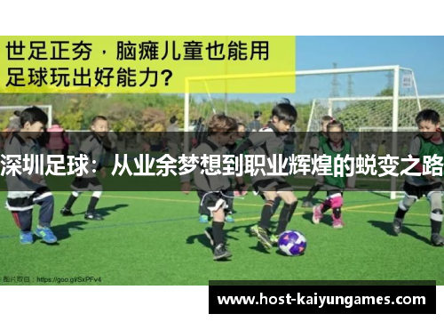 深圳足球：从业余梦想到职业辉煌的蜕变之路